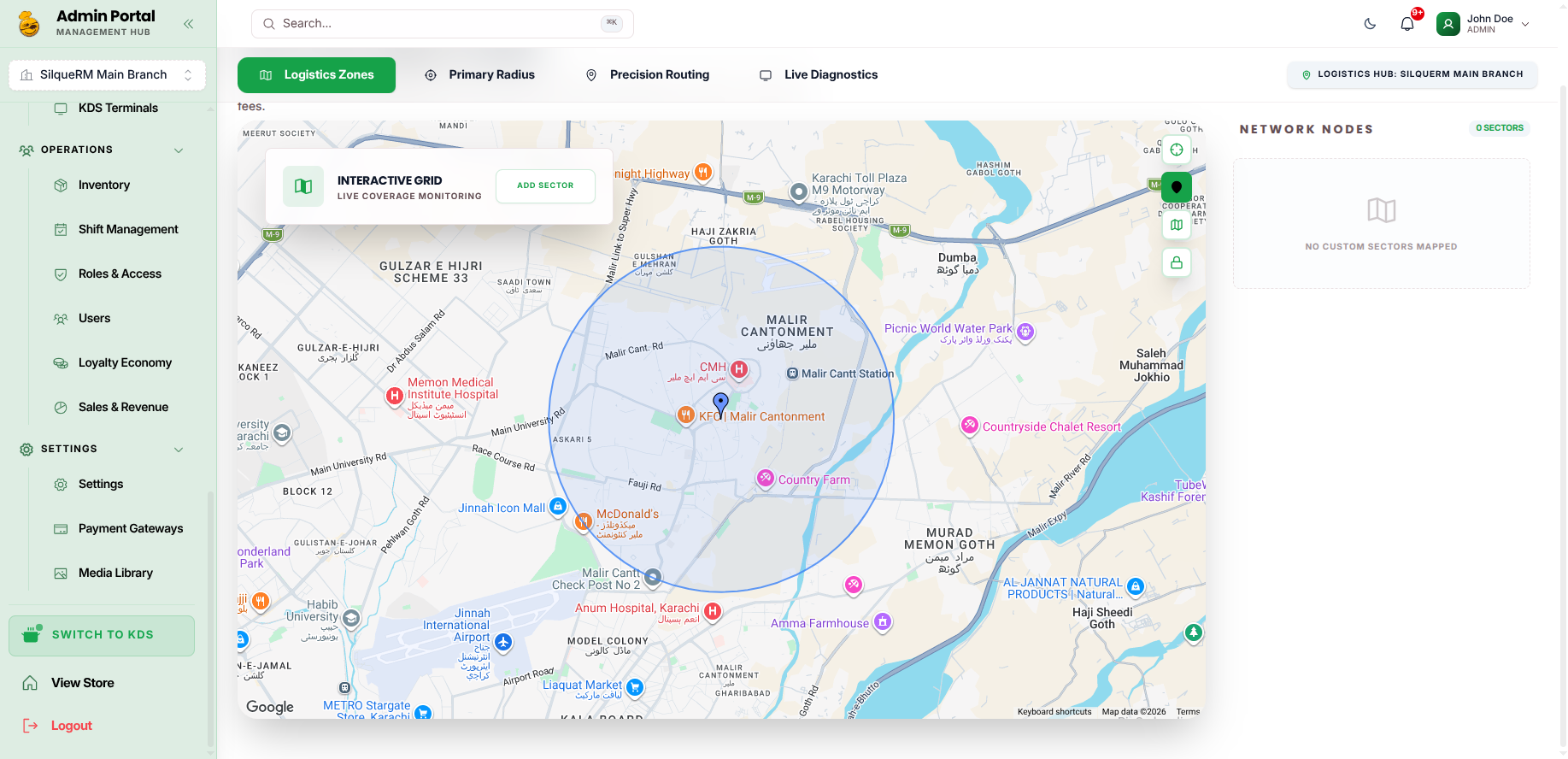 SilqueRM Dashboard